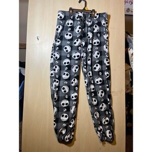 Disney Tim Burtons The Nightmare Before Christmas Jack Skellington Pajama M